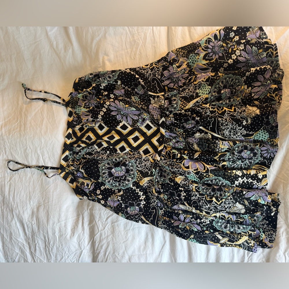 Flowy Floral Mini Dress